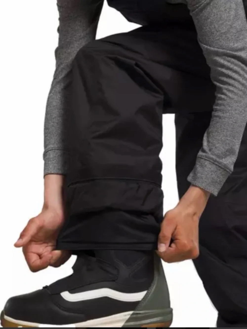 The North Face Youth Front Logo Freedom Snow Bibs.